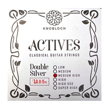 Preview van Knobloch 5ADS34.0 Single ACTIVES Double Silver A5 Medium-High Tension 34.0