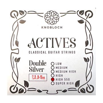 Preview van Knobloch 5ADS36.5 Single ACTIVES Double Silver A5 High-550 Tension 36.5
