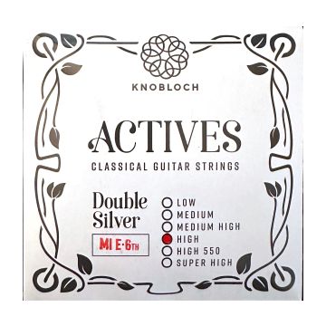 Preview of Knobloch 6ADS34.5Single ACTIVES Double Silver E6 High Tension 34.5
