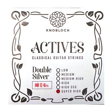 Preview van Knobloch 6ADS37.5 Single ACTIVES Double Silver E6 Super-High Tension 37.5