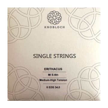 Preview of Knobloch 6EDS34.0 Single ERITHACUS Double Silver E6 Medium-High Tension 34.0