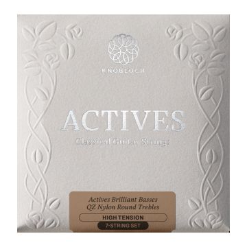 Preview of Knobloch ADQ7-34.5  7 string Actives High tension Double Silver Nylon QZ