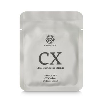 Preview of Knobloch CX33.5 Actives Medium tension Double Silver CX Treble set ( previously 300ACX)