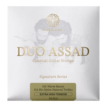 Preview van Knobloch DA 35.5 DUO ASSAD High tension Triple Silver CX Nylon