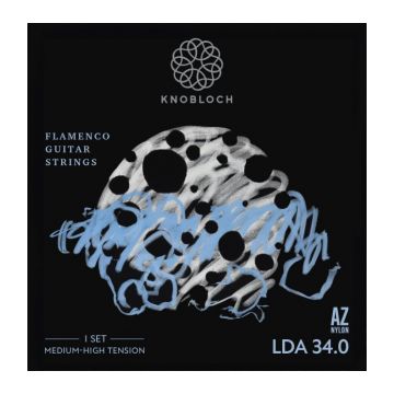 Preview of Knobloch LDA 34.0 LUNA FLAMENCA Medium-High  tension Double Silver AZ Nylon