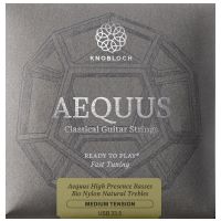 Thumbnail of Knobloch USB 33.5 Aequus Silver Enhanced BIO Nylon Full Set Medium Tension 33.5