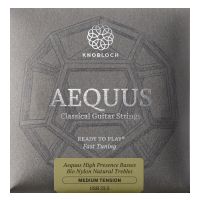 Thumbnail of Knobloch USB 33.5 Aequus Silver Enhanced BIO Nylon Full Set Medium Tension 33.5