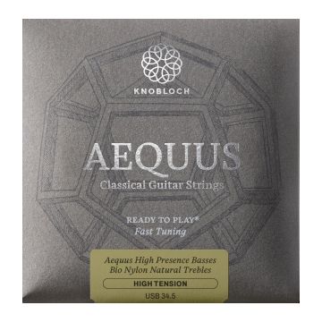 Preview of Knobloch USB 34.5 Aequus Silver Enhanced BIo Nylon Full Set High Tension 34.5