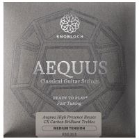 Thumbnail of Knobloch USC 33.5 Aequus Silver Enhanced CX Carbon Full Set Medium Tension 33.5