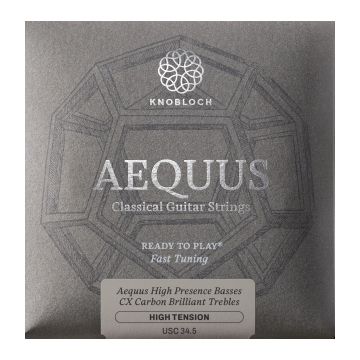 Preview of Knobloch USC 34.5 Aequus Silver Enhanced CX Carbon Full Set High Tension 34.5