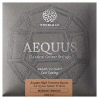 Thumbnail of Knobloch USN 33.5 Aequus Silver Enhanced SN Nylon Full Set Medium Tension 33.5