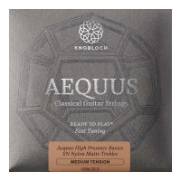 Thumbnail of Knobloch USN 33.5 Aequus Silver Enhanced SN Nylon Full Set Medium Tension 33.5