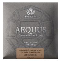 Thumbnail of Knobloch USQ 33.5 Aequus Silver Enhanced QZ Nylon Full Set Medium Tension 33.5