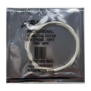 Preview of La Bella 16PH single Professional E-6 string, silver-plated