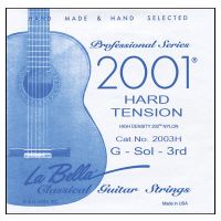Thumbnail of La Bella 2003H/G single G-3rd string from 2001High Tension set