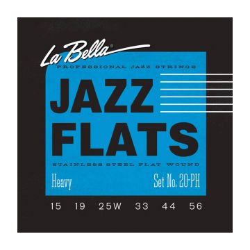 Preview van La Bella 20PH Jazz Flats &ndash; Heavy 15-56