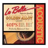 Thumbnail of La Bella 40PS Light Golden Alloy Wound