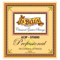 Thumbnail van La Bella 413P PROFESSIONAL STUDIO polished gold alloy ( 80/20 basses)