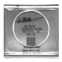 Thumbnail of La Bella 422 single Elite D-4 string, silverplated wound nylon