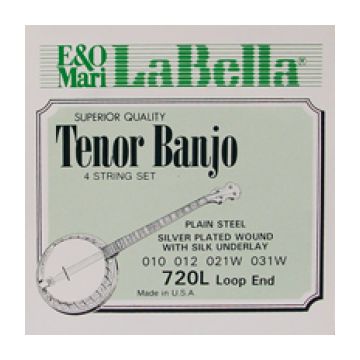 Preview of La Bella 720L-LE Tenor Light Silver Plated Steel Wound