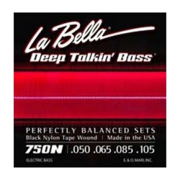 Preview of La Bella 750N Black Nylon Tape Wound