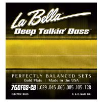 Thumbnail of La Bella 760FGS-CB Flatwound Gold alloy