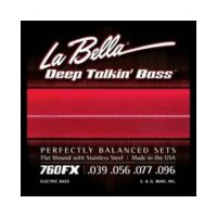 Thumbnail of La Bella 760FX XL Extra lite 39-96 Flatwound Stainless Steel extra long scale