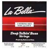 Thumbnail of La Bella 760N-B Low B Black Nylon Tape Wound