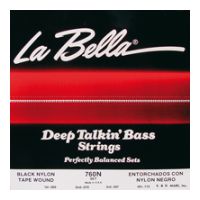 Thumbnail of La Bella 760N Black Nylon Tape Wound