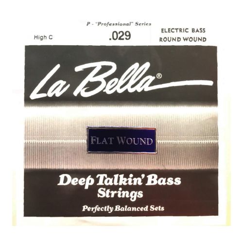 La Bella 760FX Deep Talkin Bass Stainless Steel Flat Extra Light 39-96 