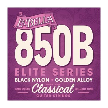 Preview of La Bella 850B Concert Black &amp; Gold