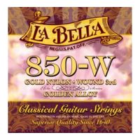 Thumbnail of La Bella 850W Concert Wound/G Gold &amp; Gold