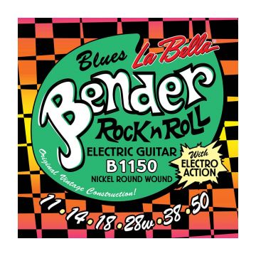 Preview of La Bella B1150 Blues bender vintage nickelwound