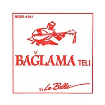 Preview of La Bella BA1 Baglama Silverplated