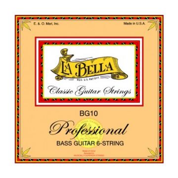 Preview of La Bella BG10 CLASSICAL 6-STRING BASS GUITAR