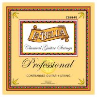 Thumbnail of La Bella CB60-PE CLASSICAL 6-STRING CONTRA BASS, PLAIN ENDS