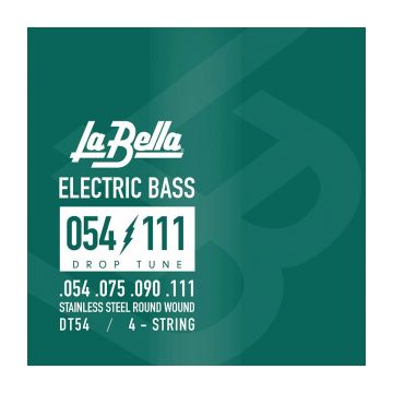 Preview of La Bella DT54 DROP TUNE ELECTRIC BASS &ndash; 54-111 Roundwound Steel
