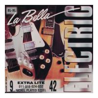 Thumbnail van La Bella EL-XL Extra Lite Nickel Plated Wound