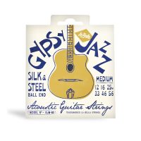 Thumbnail van La Bella GJM-BE Gypsy Jazz Silk and Steel  Ball-end  Medium