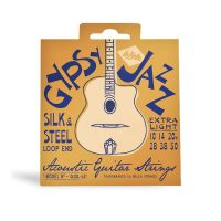 Thumbnail van La Bella GJXL-LE Gypsy Jazz Silk and Steel  Loop-end Extra light