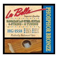 Thumbnail of La Bella HG1558 Hawaiian Lap Steel Guitar, Phosphor Bronze &ndash; 6-String G Tuning 15-58