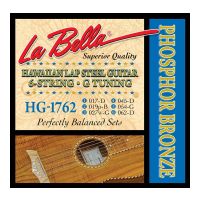 Thumbnail of La Bella HG1762 Hawaiian Lap Steel Guitar, Phosphor Bronze &ndash; 6-String G Tuning 17-62