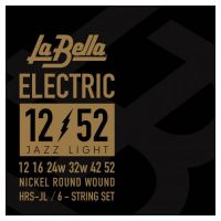 Thumbnail of La Bella HRS-JL Electric Guitar &ndash; Jazz Light 12-52