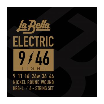Preview van La Bella HRS-L Nickel-Plated Round Wound &ndash; Light 09-46