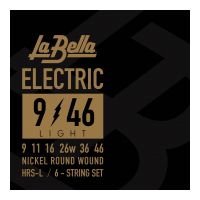 Thumbnail van La Bella HRS-L Nickel-Plated Round Wound &ndash; Light 09-46