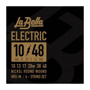 Preview van La Bella HRS-M Electric Guitar &ndash; Medium 10-48