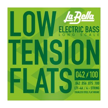 Preview of La Bella LTF-4A  Low tension Flatwound