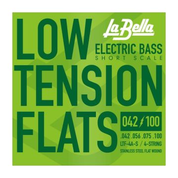 Preview of La Bella LTF-4A-S Low Tension Flats 42-100, Short Scale