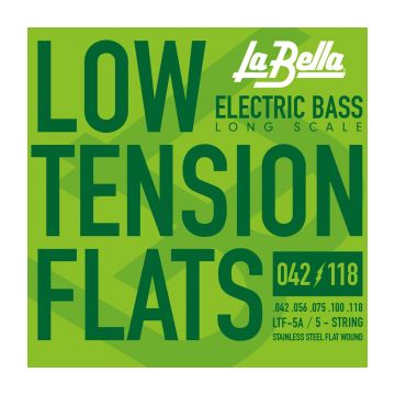Preview van La Bella LTF-5A  Low tension Flatwound