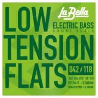 Thumbnail of La Bella LTF-5A-S Low Tension Flats, 5-String 42-118, Short Scale